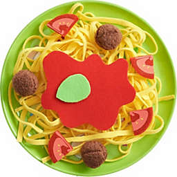 HABA Biofino Spaghetti Bolognese Polyester Pasta and Meatballs - for Pretend Role Play Dinner Fun