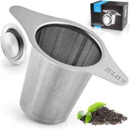 Zulay Kitchen Stainless Steel Tea Filter For Loose Tea