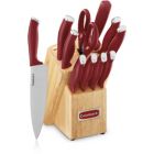 Alternate image 0 for Cuisinart Color Pro Collection 12-Piece Block Cutlery Set - Red