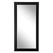 BrandtWorks Commercial Value Black Lobby Oversized Mirror - 32" x 71"
