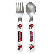 BabyFanatic Fork And Spoon Pack - NCAA Alabama Crimson Tide - Officially Licensed Toddler & Baby Safe Set