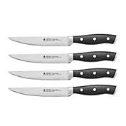 Henckels Forged Accent Steak Knife Set 4-pc in Black