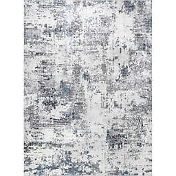 nuLOOM Dali Machine Washable Modern Abstract Area Rug, 8' x 10', Grey