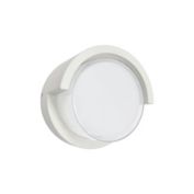 Xtricity - Outdoor Wall Light with Integrated LEDs, 4&#39;&#39; Diameter, From the Malibu Collection, White
