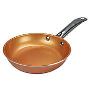 Brentwood Induction Copper 9.5 Inch Frying Pan with Non-Stick, Ceramic Coating