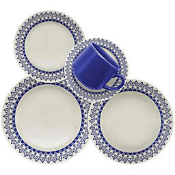 Oxford Donna Greece 20 Pieces Dinnerware Set Service for 4