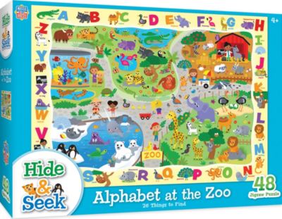 Trefl Large 8pc Educational 5 in 1 Foam Puzzle Kids City Farm Zoo Fun Jigsaw NEW 