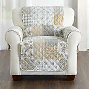 The Lakeside Collection Chair Furniture Protector - Patchwork Pattern Quilted Cover for Recliner