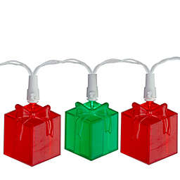 Sienna 20-Count Red and Green LED Novelty Christmas Lights 9.5ft White Wire