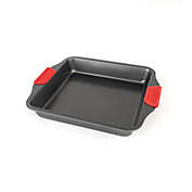 Inq Boutique Square Baking Pan with Silicone Handles for Oven