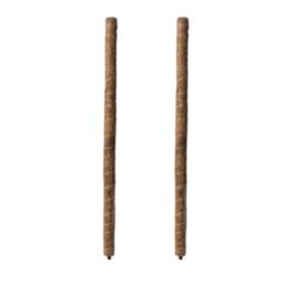 Kanso Designs Bendable & Stackable Coco Coir Pole for Plant Support - 2 Pack 32\