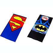 Flash 2pc Gaiter Mask - Superman & Batman