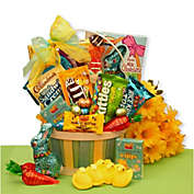 GBDS Easter Sweets N Treats Gift Basket - Easter Basket forcollege students or tweens