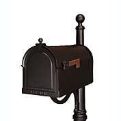 Special Lite Products SCB-1015-BLK Berkshire Curbside Mailbox - Black