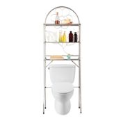 3-Shelf Bathroom Organizer Over The Toilet, Bathroom Space Saver