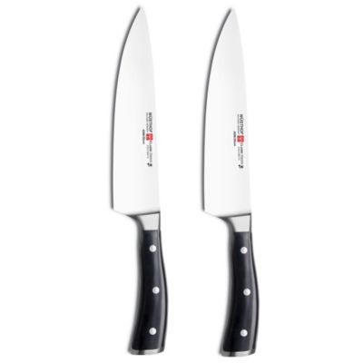 2x Wusthof Classic Ikon 8 inches  Chef&#39;s Knife
