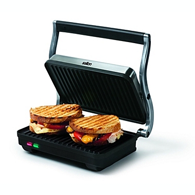 Salton - Stainless Steel Panini Grill. View a larger version of this product image.