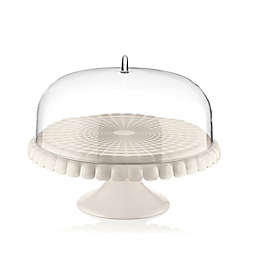 Cake Stand With Dome 'Tiffany' Transparent