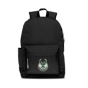 Mojo Licensing LLC Milwaukee Bucks Lightweight 17" Campus Laptop Backpack - Ideal for the Gym, Work, Hiking, Travel, School, Weekends, and Commuting