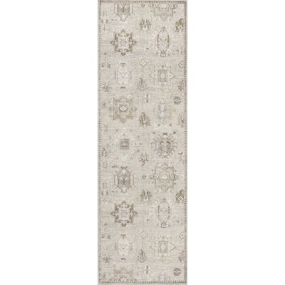 nuLOOM Krystin Distressed Machine Washable Area Rug