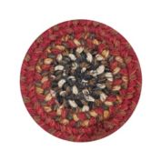 Home Spice Decor 4" Coaster Round Chester Jute Braided Accessories - 8 Pack