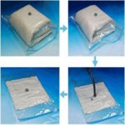 Infinity Merch Jumbo 8Pcs Clear Vacuum Storage Bags