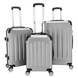 Infinity Merch 3-in-1 Portable ABS Trolley Case in Grey