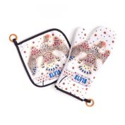 Elvis Presley Oven Mitt & Pot Holder Set - White Jumpsuit