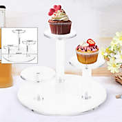 Stock Preferred Clear Acrylic Tabletop Cake Stand