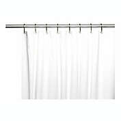 GoodGram Extra Long Heavy Duty Vinyl Shower Curtain Liners - White