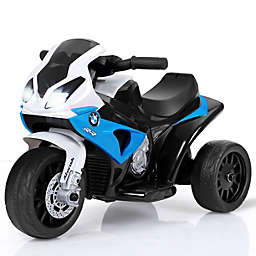 Costway  Kids Ride On Motorcycle BMW Licensed 6V Electric 3 Wheels Bicycle w/ Music&Light