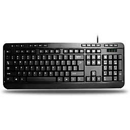 Adesso - Keyboard Wired Multimedia Spill-Resistant - Black