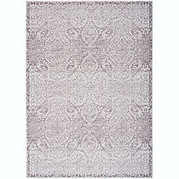 Waverly Washable Collection WAW03 Indoor only Area Rug - Stone 5'3