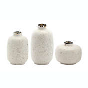 Slickblue Mini Vase (Set of 6) 3.5"H, 5.25"H, 6.25"H Terra Cotta
