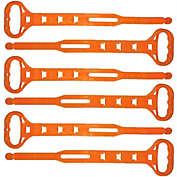 Set of 6 Heavy-Duty Cord Carry Strap Handle & Hanger - Organize Cords, Hoses, Ropes