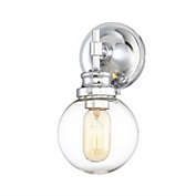 Trade Winds Lighting TW110029-CH Chatham Glass Globe Wall Sconce in Chrome