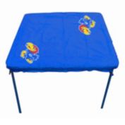 Rivalry Outdoor Tailgating Team Logo Design Kansas Card Table Cover