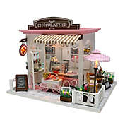 Robotime Miniature Dollhouse DIY Music House Kit Creative Room with Furniture for Romantic Valentine&#39;s Gift Cocoa&#39;s Fantastic Ideas (C007)