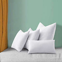 Unikome 2 Pack Feather Decorative Throw Pillow Inserts Rectangle, 12x20