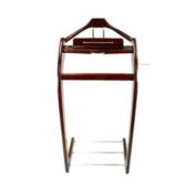 Proman Products Home Indoor Decorative Windsor Valet in Dark Walnut