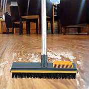 Infinity Merch Cleaning Tile Adjustable Floor Scrub Brush with Long Handle Scrubber