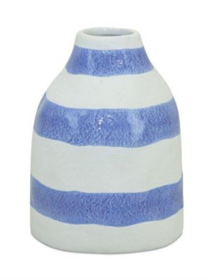 Melrose Home Decorative Vase (Set of 2) 5.25"L x 6.75"H Ceramic