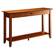 Convenience Concepts American Heritage Console Table with Drawer, Cherry