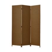 Screen Gems Home Decorative Pensacola Room Divider Dark Brown