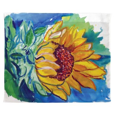 Betsy Drake Windy Sunflower Outdoor Wall Hanging 24x30. View a larger version of this product image.