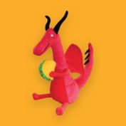 MerryMakers Dragons Love Tacos 10-inch plush
