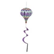 Evergreen Home Clematis Burlap Balloon Spinner