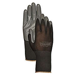 Lfs Glove Bellingham Nitrile Glove, Black/Grey - Medium