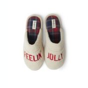 Dearfoams Mens Tyler Holiday Scuff