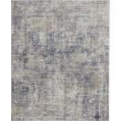 Kathy Ireland Royal Terrace Distressed Shapes Indoor Area Rug Ivory/Multi 7'10" x 9'10"